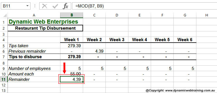 ExcelMODFunction-5-DynamicWebTraining