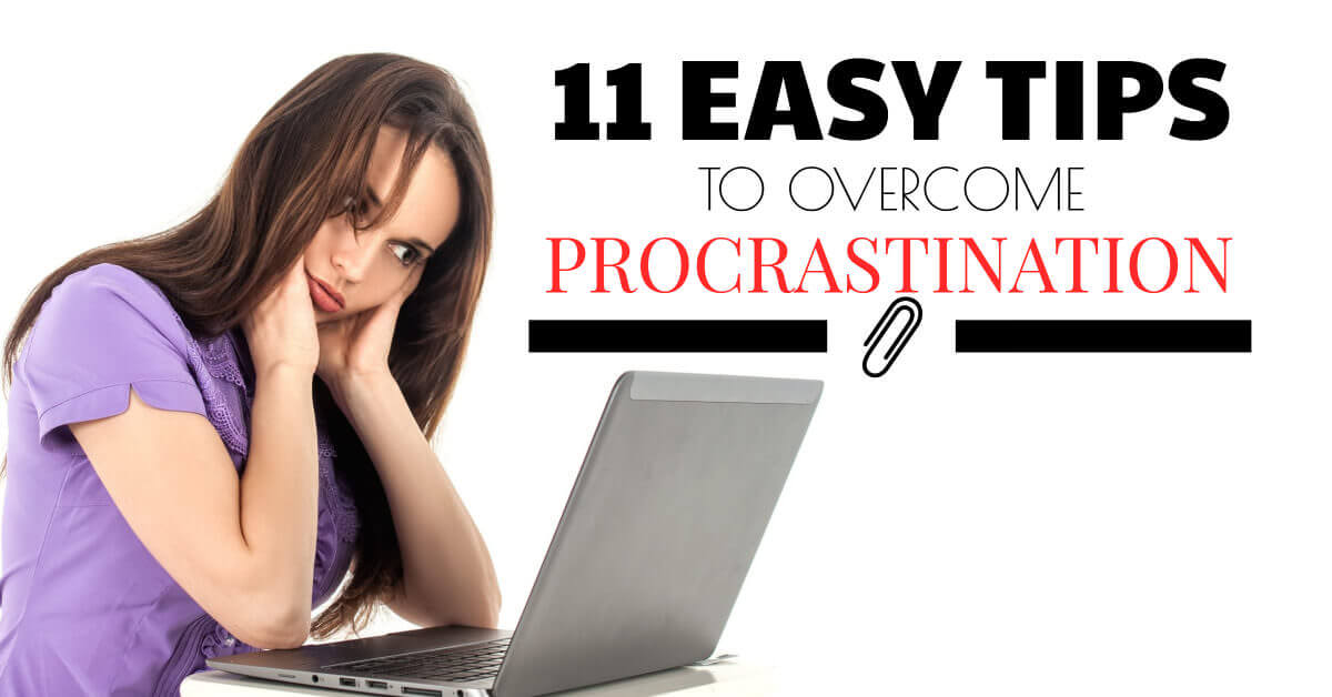 11 Easy Tips to Overcome Procrastination - Dynamic Web Training