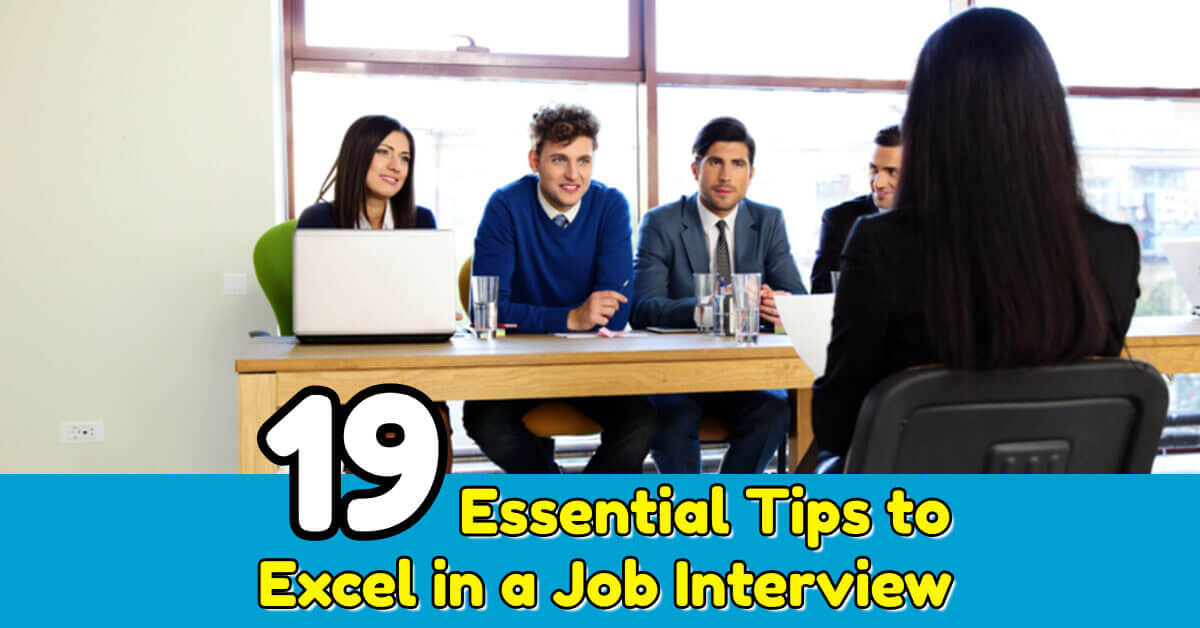  19 Essential Tips to Excel in a Job Interview - Dynamic Web Training