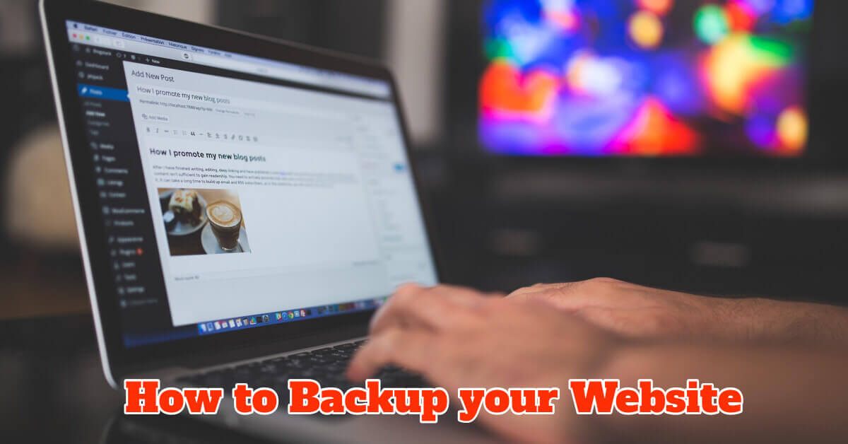 How to backup WordPress website - Dynamic Web Training