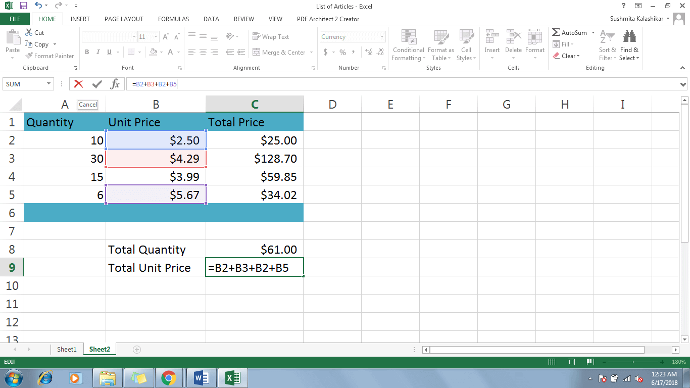 3 Modify A Formula In Excel - Dynamic Web Training