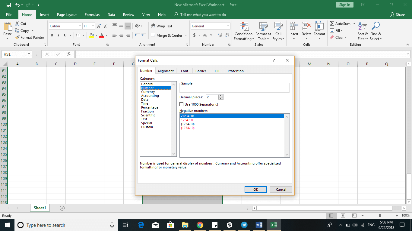 Excel 2016 Tips - Number Formatting - Dynamic Web Training