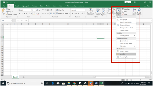 Excel 2016 Tips - Prevent Editing 3 - Dynamic Web Training