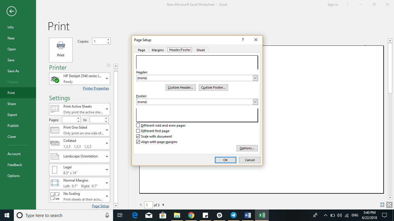 Excel 2016 Tips - Printing 4 - Dynamic Web Training