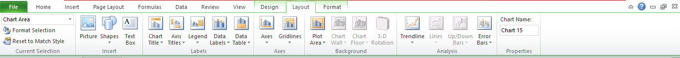 Graph and Chart in Excel 14 - Dynamic Web Training