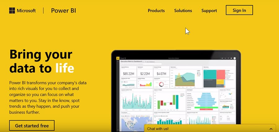 Power BI Open Power BI Desktop 1 - Dynamic Web Training