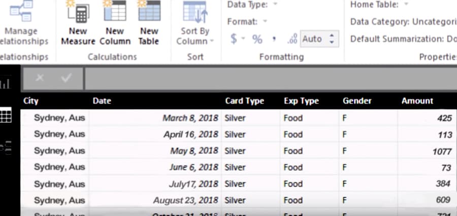 Power BI Dashboard Report creation 1 - Dynamic Web Training