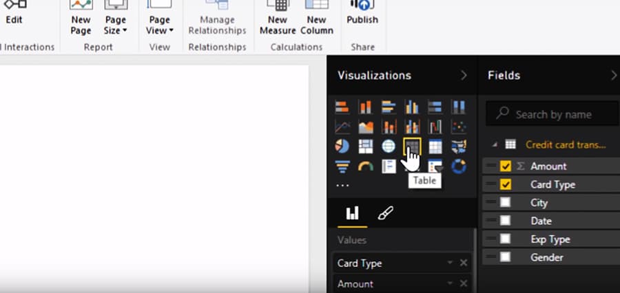 Power BI Dashboard Report creation 3- Dynamic Web Training