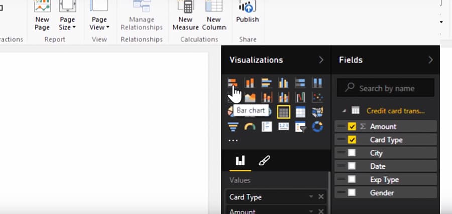 Power BI Dashboard Customize Report 1 - Dynamic Web Training