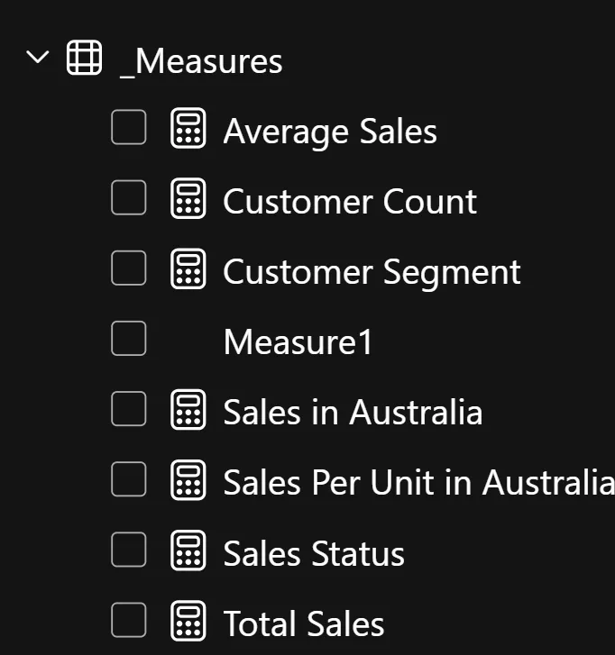5 Create Table DAX Measures - Dynamic Web Training