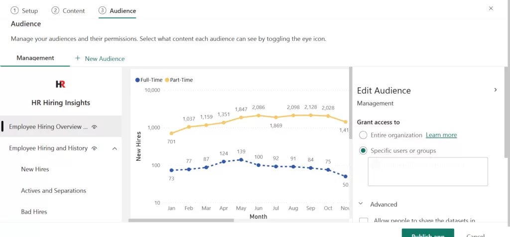 Your First App in Power BI Service 16 - Dynamic Web Training