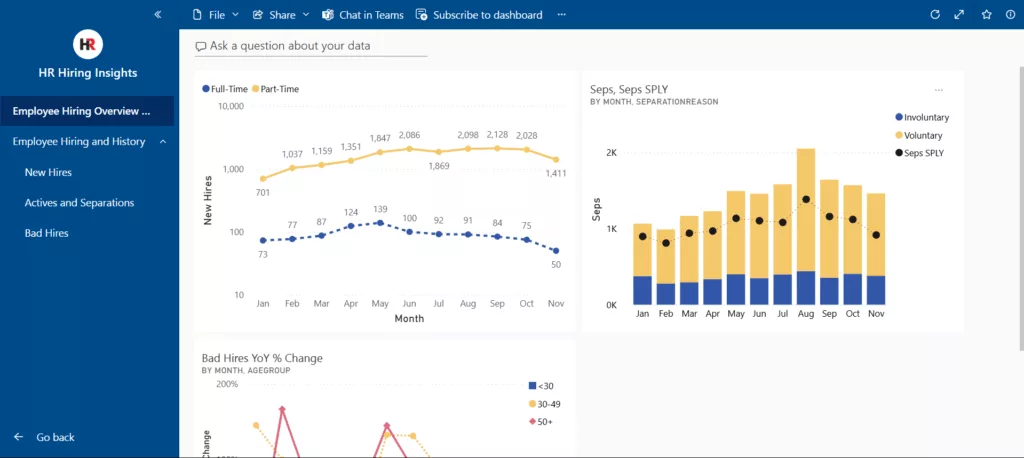 Your First App in Power BI Service 17 - Dynamic Web Training