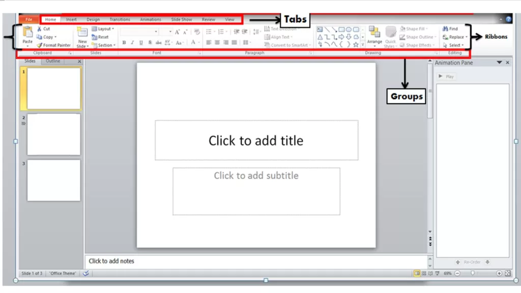 PowerPoint User Interface 1 - Dynamic Web Training