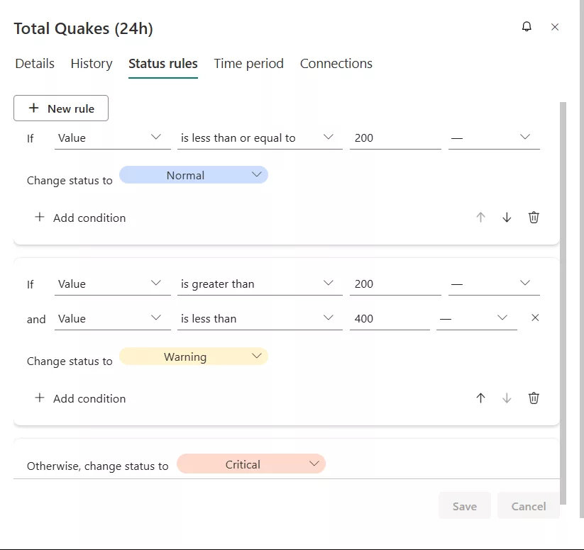 12 Setup Rule - Live Power Bi Scoreboard