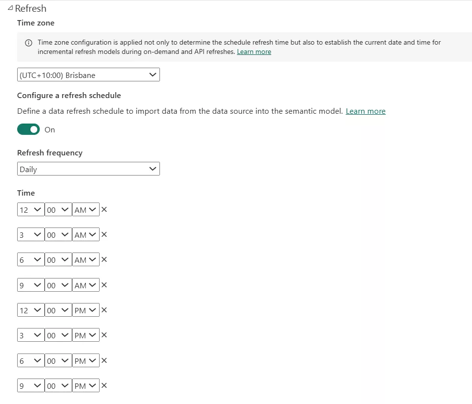 3 Scheduled Refresh - Live Power Bi Scoreboard