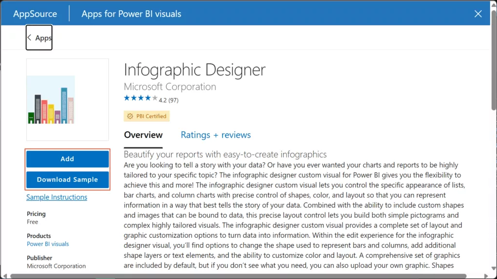 Power BI Visuals - infographic designer-1