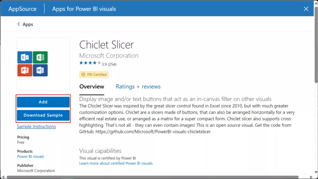 Power BI Visuals - Chiclet Slicer-4
