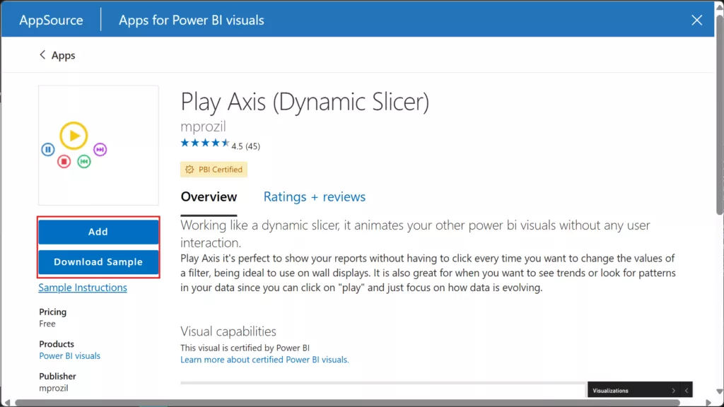 Power BI Visuals - Dynamic Slicer-7