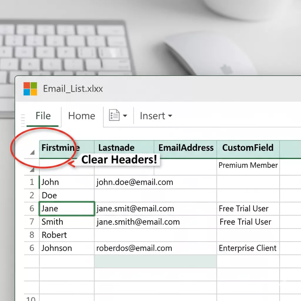 Mail Merge - Step 1