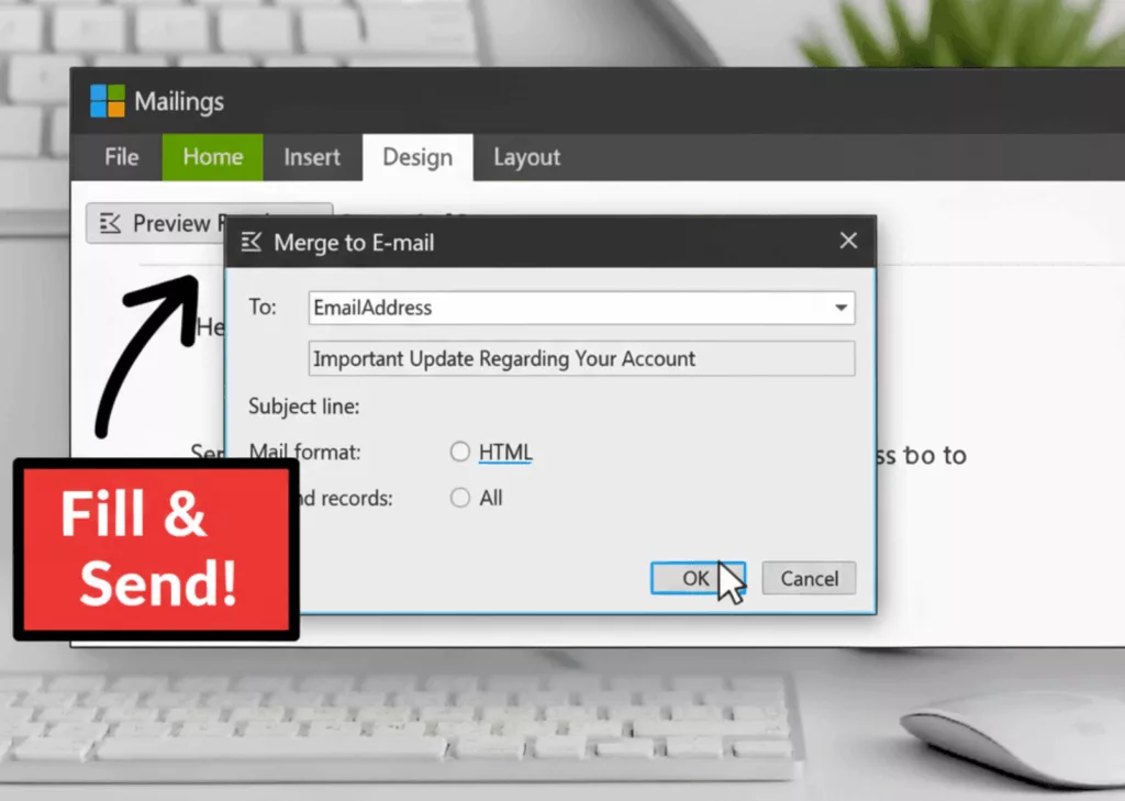 Mail Merge - Step 7-2