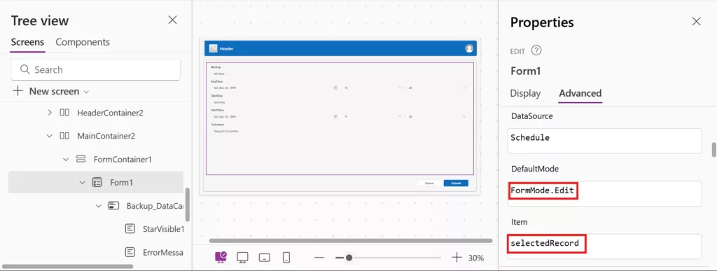 Figure 21 - Power App in 30 Minutes - Dynamic Web Training