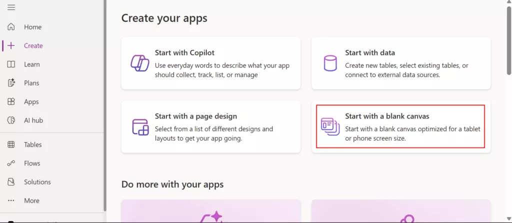Figure 4 - Power App in 30 Minutes - Dynamic Web Training